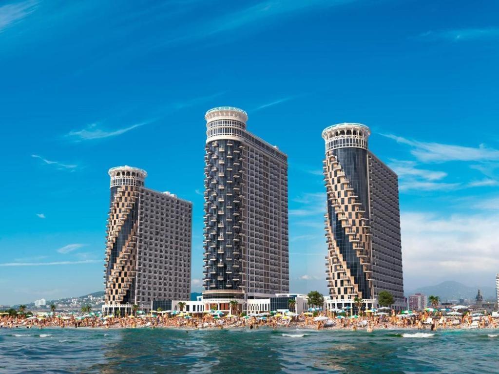 Apartment In Orbi Sea Tower For Rent Батумі Екстер'єр фото